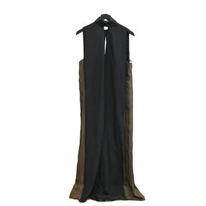 Emilio Pucci High Neck Black Evening Gown Size: US 12